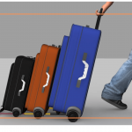 how to hook luggage together