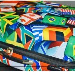 what is the best color for checked luggage