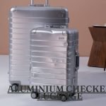 best aluminum checked luggage